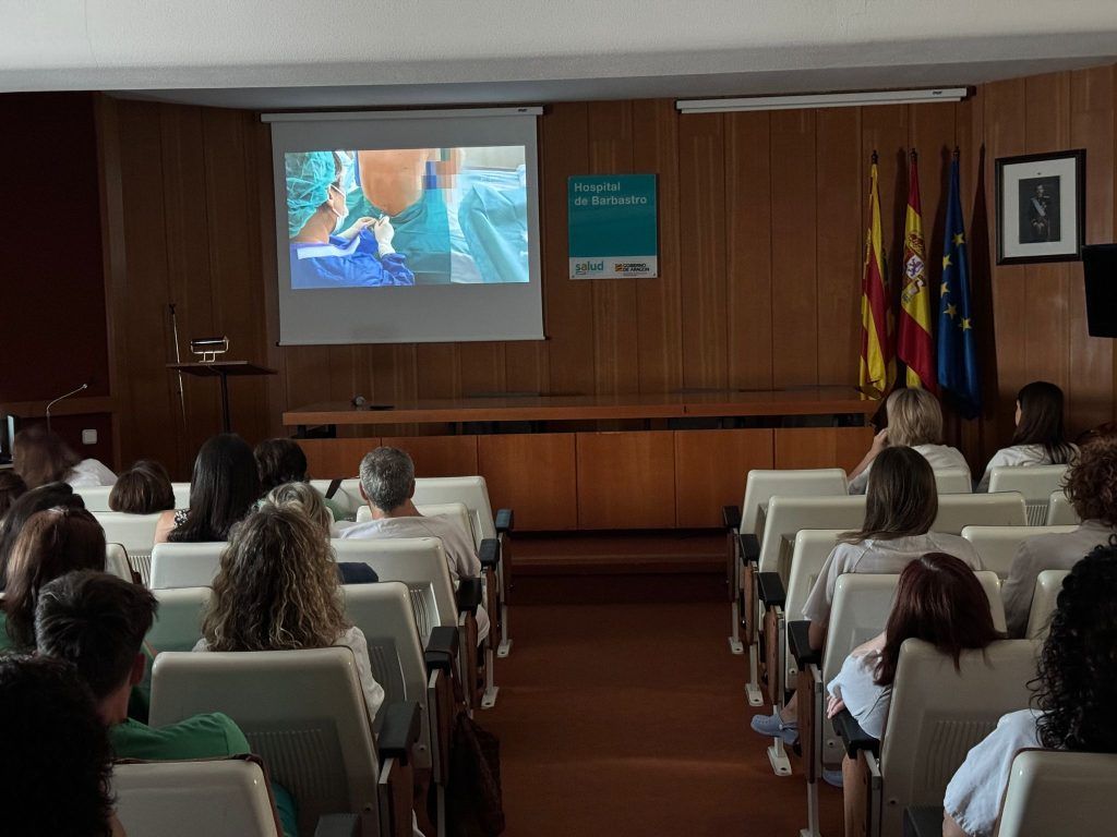 Video Hospital de Barbastro. 