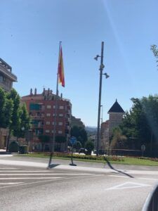 Bandera de España. 