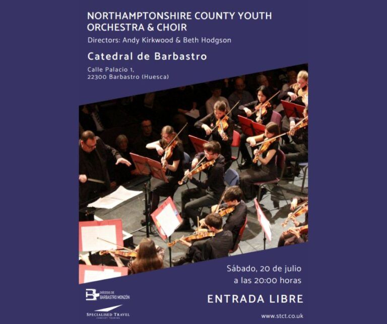 El coro Northamptonshire Country Yourth Orchestra & Choir llega a Barbastro Coro Barbastro