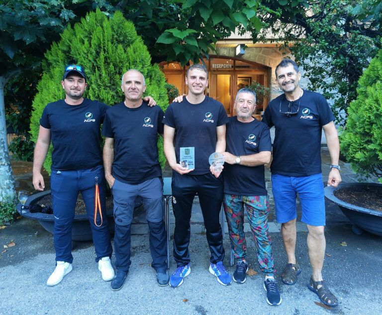 Rubén Español subcampeón provincial de salmónidos lance y pieza mayor Rubén Español