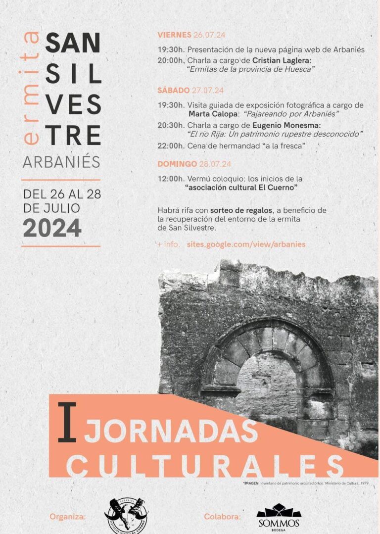 I Jornadas Culturales en la Ermita San Silvestre de Arbaníes Jornadas Culturales Arbaníes