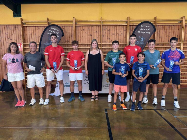 Una treintena de jóvenes del Somontano participan en el Torneo Comarcal de Tenis dobles de Estadilla TenisEstadilla_RondaSomontano