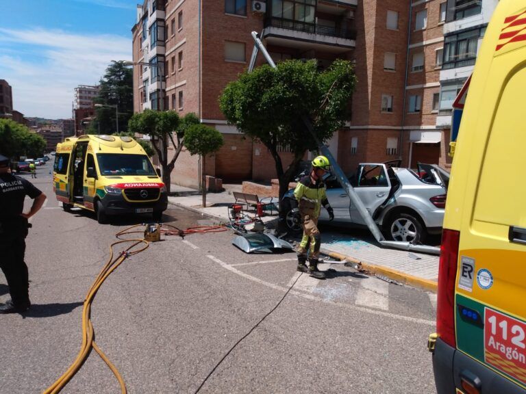 Fallece un vecino de Barbastro al regresar de la piscina con su esposa y nietas accidente barbastro