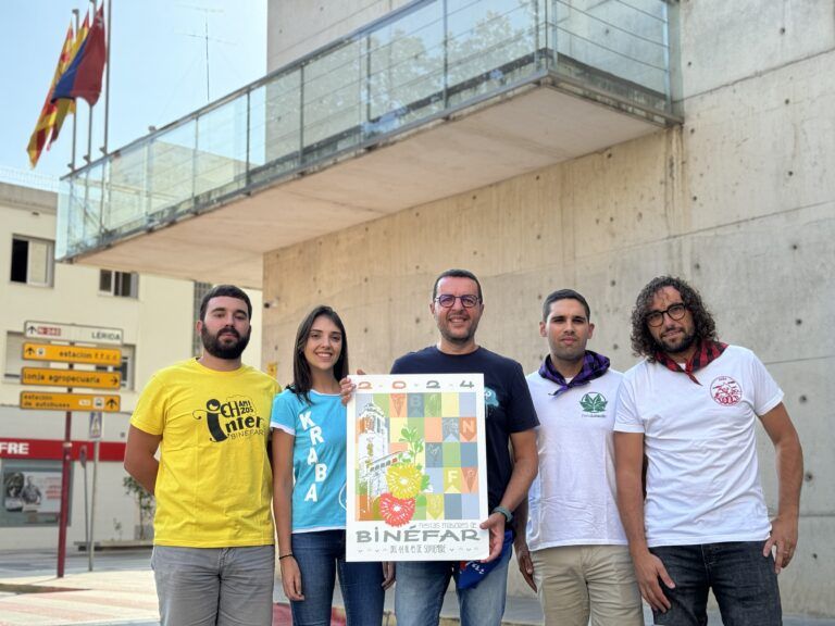 Binéfar lleva unas renovadas fiestas para todas las edades al centro Fiestas Binefar