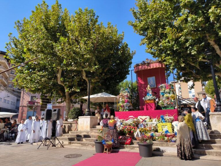 La Ofrenda de Flores y Frutos incorpora novedades y modifica horario para ser todavía más participativa en Barbastro Ofrenda Flores y Frutos Barbastro
