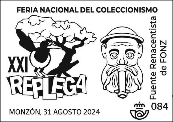 Replega vuelve a realizar un sello dedicado a la Fuente de Fonz replega fuente fonz