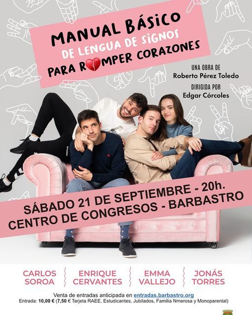 El teatro adaptado a la lengua de signos llega a Barbastro teatro lengua signos Barbastro
