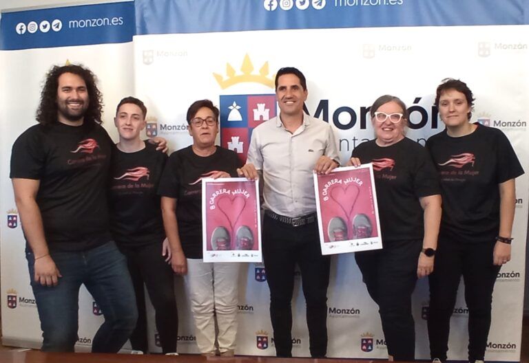 Monzón presenta su VII Carrera de la Mujer Carrera Mujer Monzón