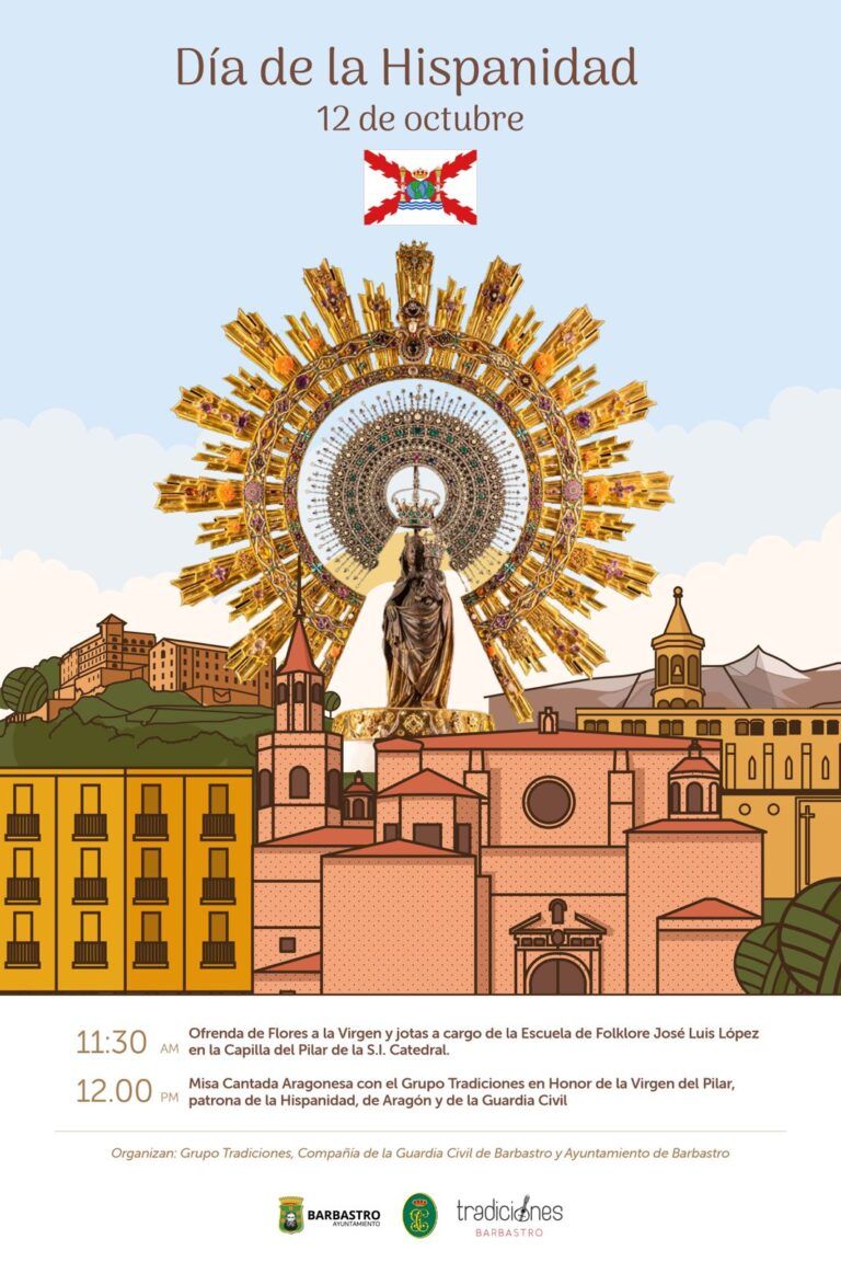 Teatro y exposiciones centran la programación cultural del fin de semana de la Hispanidad en Barbastro ElPilar_RondaSomontano.