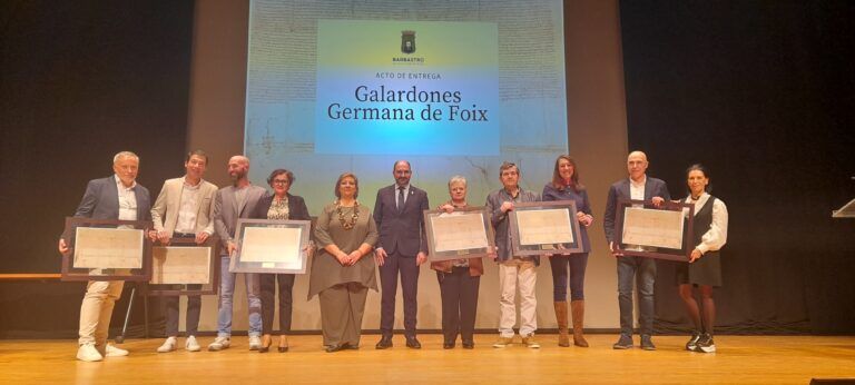 Barbastro premia a sus emprendedores con los Galardones Germana de Foix 2024 Germana Foix