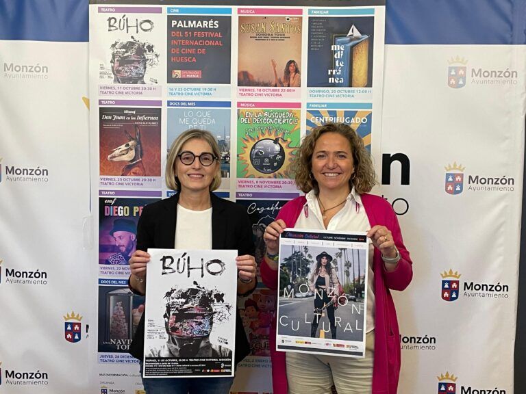Monzón Cultural apuesta este último trimestre por artistas y compañías nacionales y locales Programación cultural Monzón