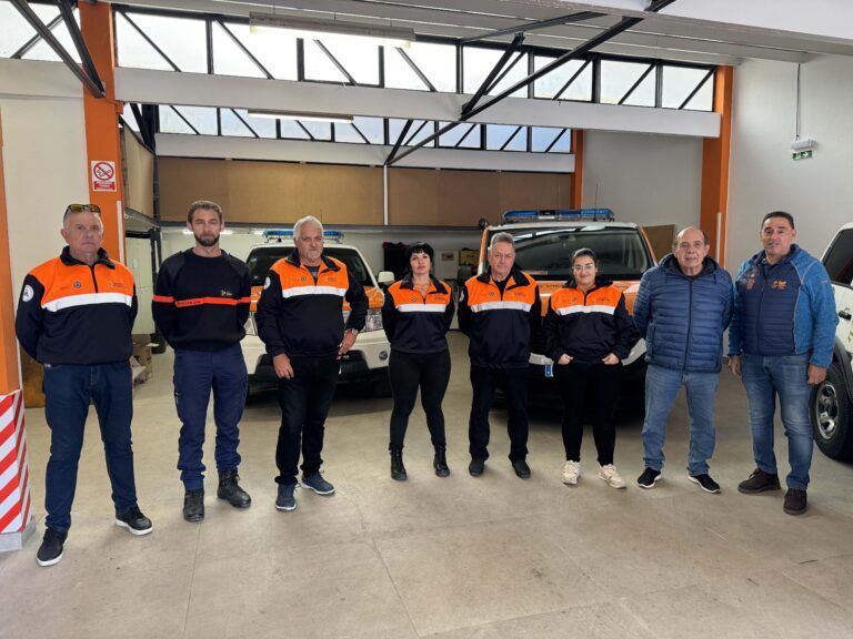 Cuatro voluntarios de la Agrupación de Protección Civil de Somontano viajan a Valencia dentro del operativo de colaboración del Gobierno de Aragón Protección Civil Somontano