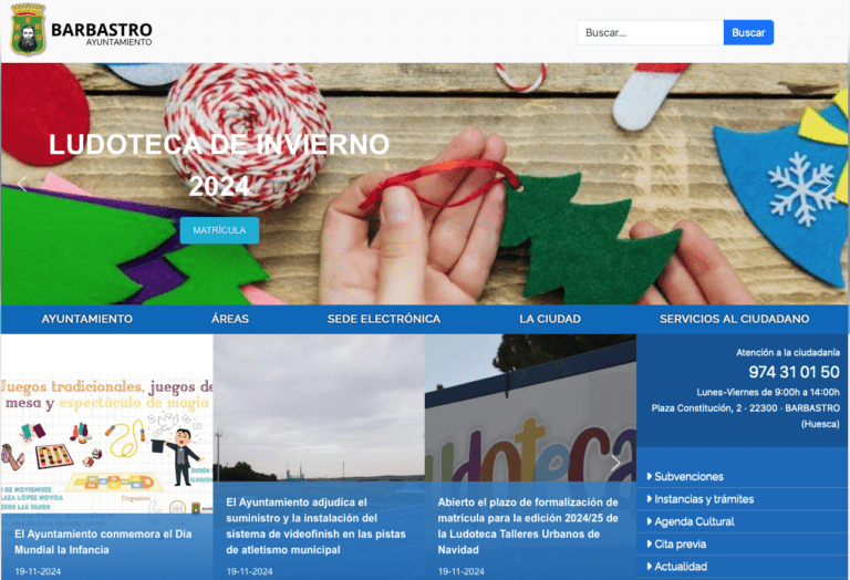 Web Barbastro.