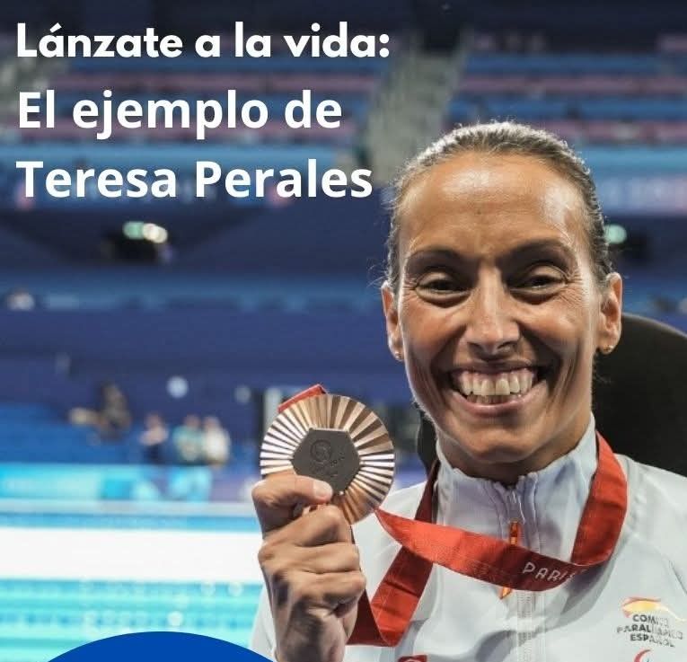 Teresa Perales, inspiración y lección de vida en Barbastro, mañana 10 diciembre Teresa Perales Barbastro