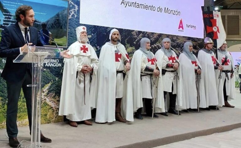 Monzón celebrará el Homenaje Templario a Jaime I y Guillem de Mont-rodón los días 23, 24 y 25 de mayo Homenaje Templario Monzón