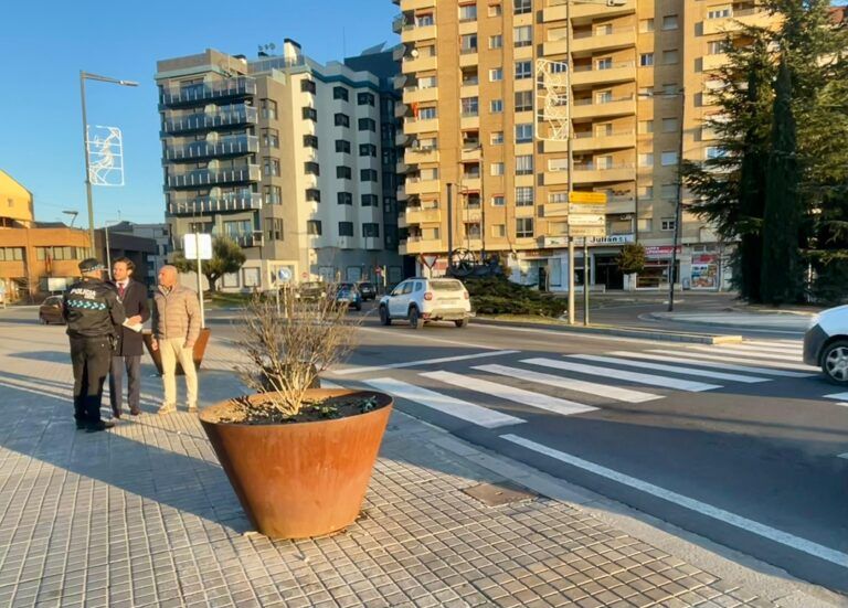 La Policía Local de Monzón pone en marcha la campaña «Peatones seguros» Campaña peatones seguros monzón