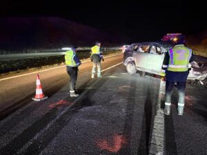 Accidente tráfico A 23