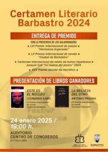 premios certamen literario Barbastro