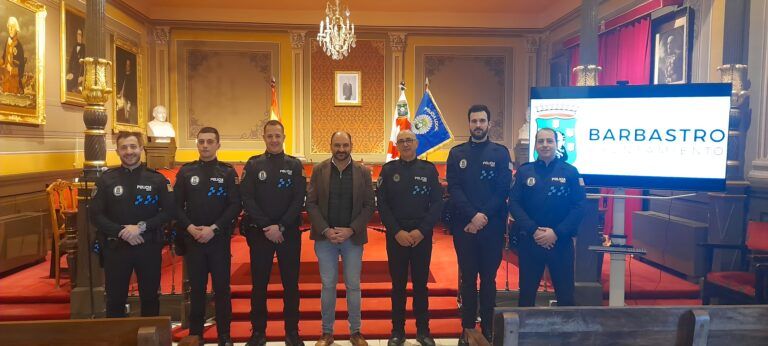 La Policía Local de Barbastro incorpora a cinco nuevos agentes nuevos agentes Policía Barbastro