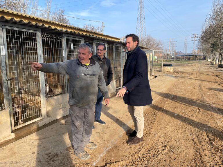 El Ayuntamiento de Monzón realiza obras en el Arca de Santi para evitar inundaciones obras arca santi monzón