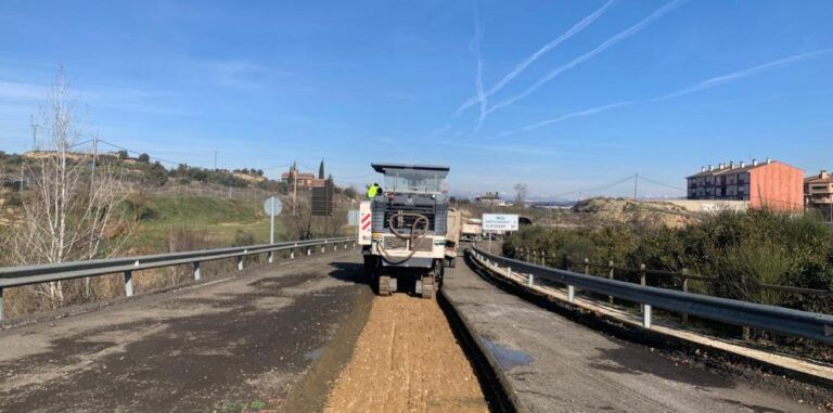 La A-1232 entre Barbastro y Castillazuelo reabre hoy con limitaciones A-1232
