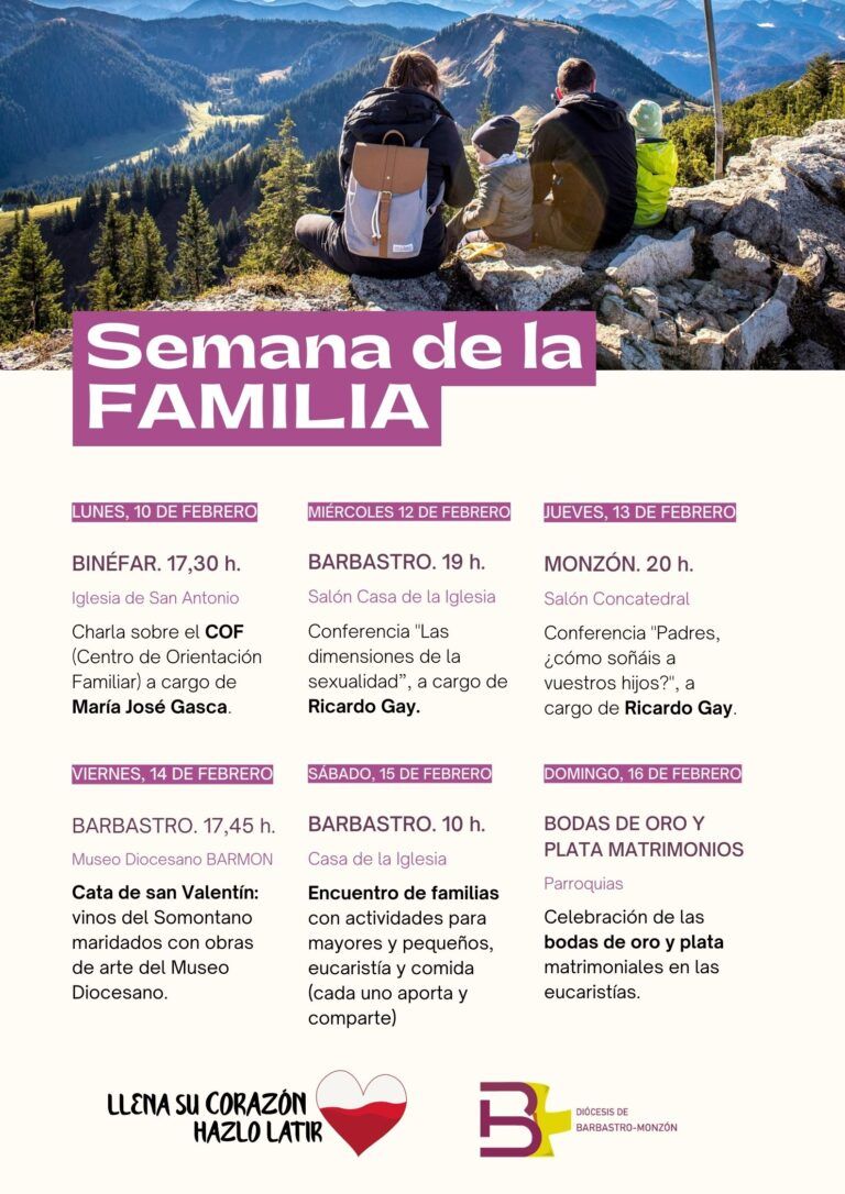 Semana Familia Barbastro Monzón