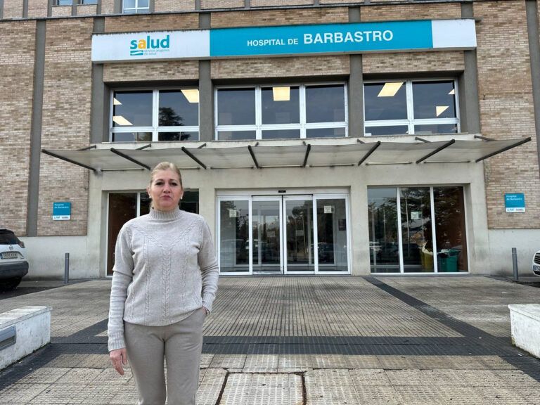 VOX comparte el hartazgo de la ciudadanía por la degradación del Hospital de Barbastro Ana Barón en el Hospital de Barbastro.