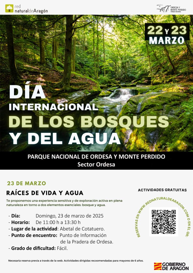 El Parque Nacional de Ordesa y Monte Perdido organiza este domingo una experiencia en plena naturaleza Ordesa Monte Perdido