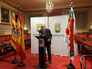El Ayuntamiento de Barbastro decreta luto oficial por el fallecimiento del ex alcalde Francisco Viu Francisco Viu