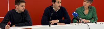 Diputados del PSOE en Huesca.
