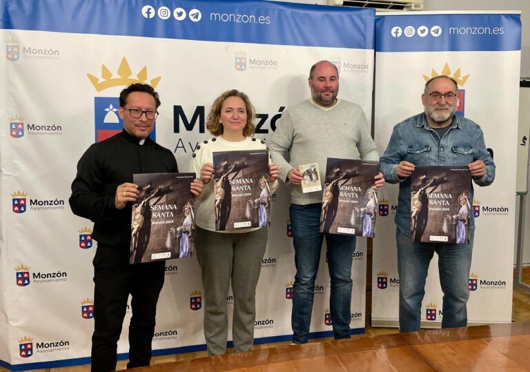 Monzón presenta la programación para la Semana Santa 2025 Semana Santa Monzón 2025