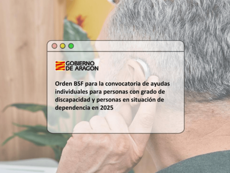 El IASS convoca las ayudas individuales para personas en situación de dependencia y discapacidad IASS ayudas dependencia discapacidad