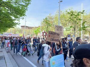 Libertad 6 Zaragoza movilización