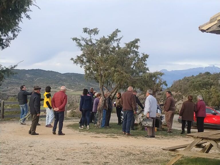 Bárcabo celebra este domingo la festividad de la Virgen Crespillera Bárcabo Virgen Crespillera