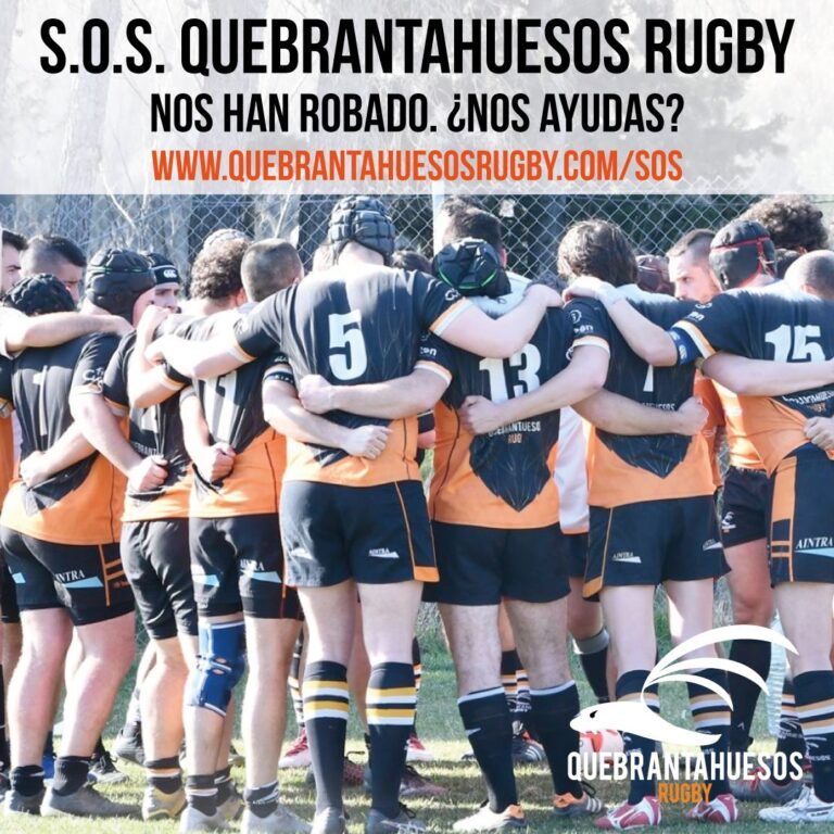 El Quebrantahuesos Rugby Club de Monzón lanza una campaña de crowfunding tras el robo de material en sus instalaciones Quebrantahuesos Rugby Club Monzón