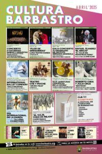 Programación cultural abril Barbastro