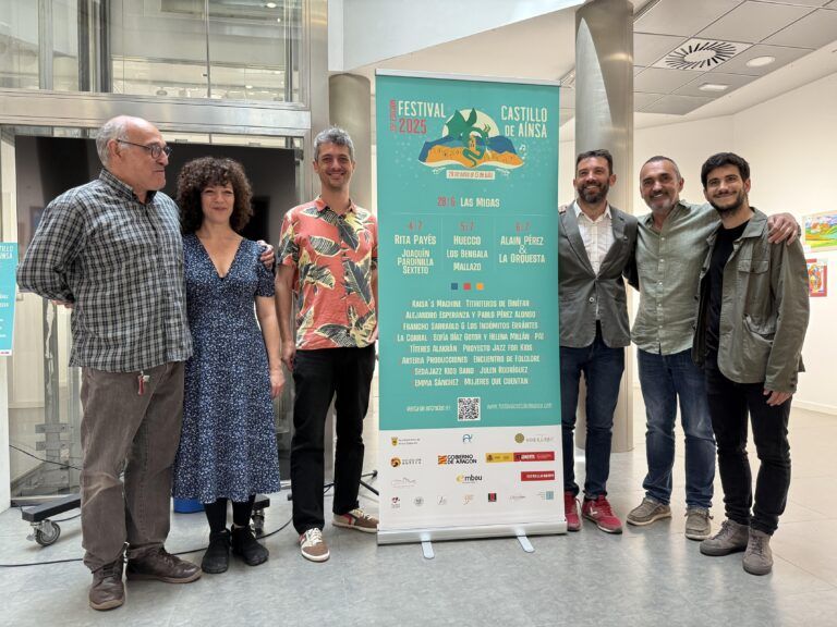 Las Migas abrirán la XXXV edición del Festival Castillo de Aínsa Festival Castillo Aínsa
