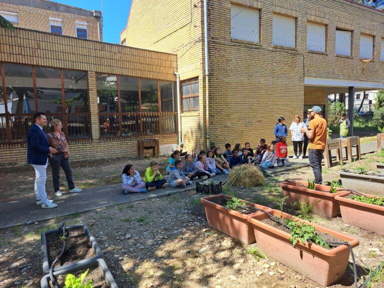Barbastro acerca la huerta a los escolares con un programa educativo barbastro huertos