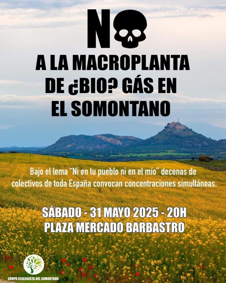 PSOE Barbastro planta biogás