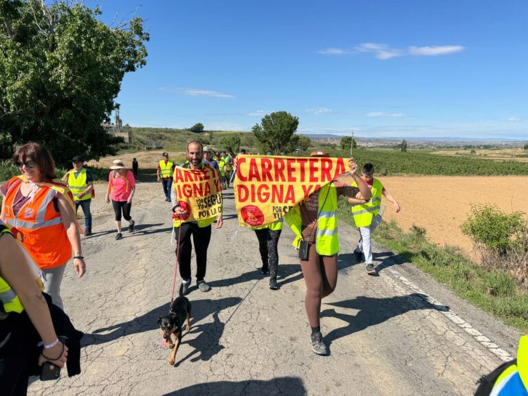 reforma carretera A-1239 Aragón