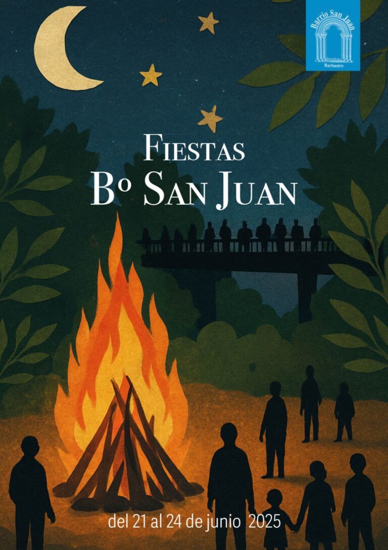Programa de Fiestas del barrio de San Juan de Barbastro