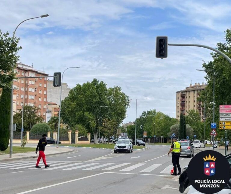 Identificada la conductora que atropelló a un peatón en Monzón Atropello Monzón