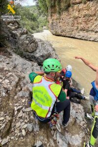 Rescate de la Guardia Civil.