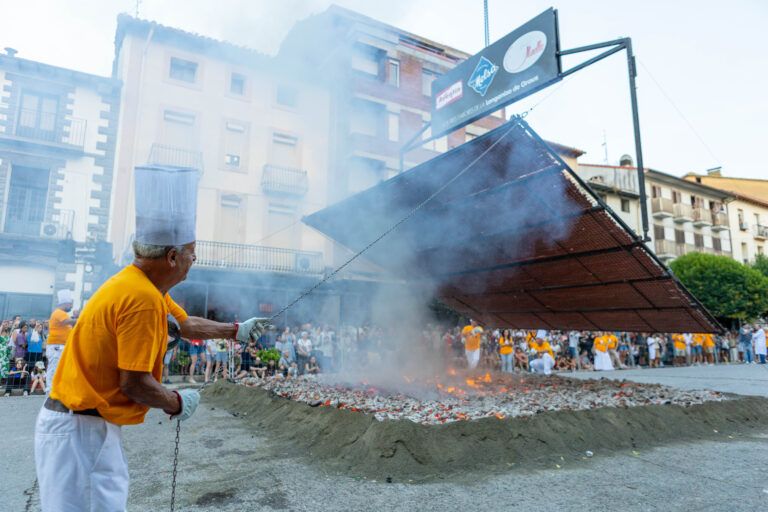 Todo listo en Graus para una nueva edición de la Fiesta de la Longaniza Fiesta de la Longaniza