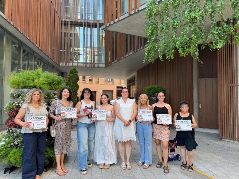 Premios del concurso floral La primavera en Binéfar concurso floral Binéfar
