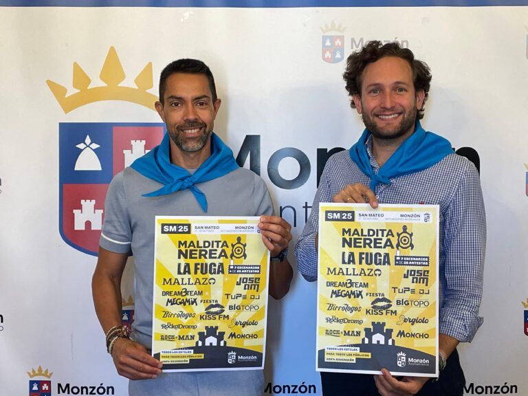 San Mateo 2025 ya tiene cartel musical con Maldita Nerea y La Fuga San Mateo 2025 Monzón