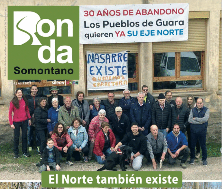 Editorial Ronda Somontano mayo 2025: Protejamos Guara ¿Para quién? pista forestal de Guara