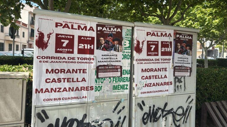 Indignación en el sector taurino balear tras la polémica campaña de carteles de Casa Matilla