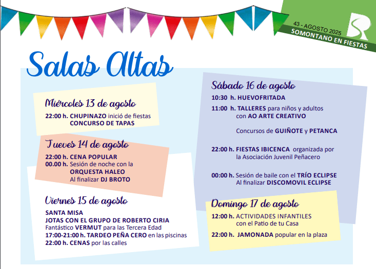 fiestas Salas Altas 2025