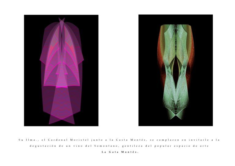 Simbiosis entre el espacio de arte la Gata Montés y el Moristel en Buera Gata Montés_RondaSomontano